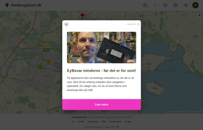 Eksempel: Popup